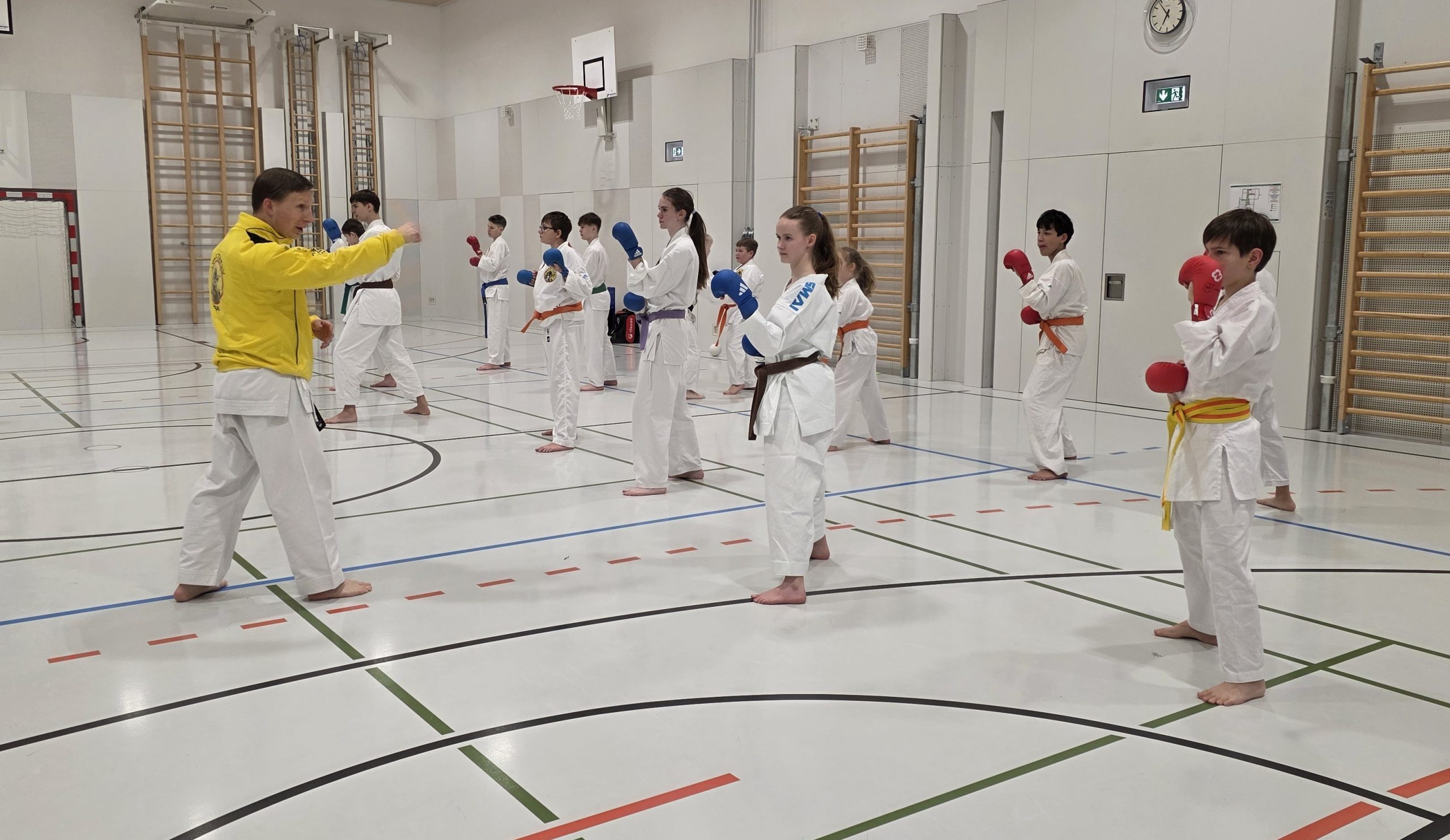 Karate Drachen Gruppe